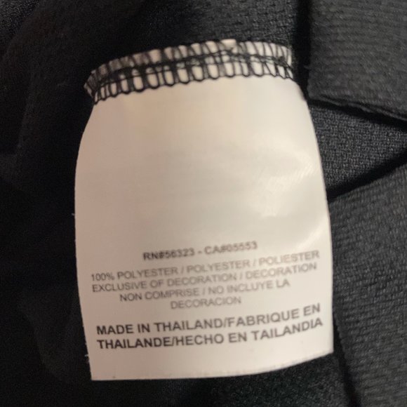 NIKE GOLF Womens Dri-Fit Short Sleeve Polo Shirt Black Sz Large (L) w/ UBS Logo - Picture 4 of 6